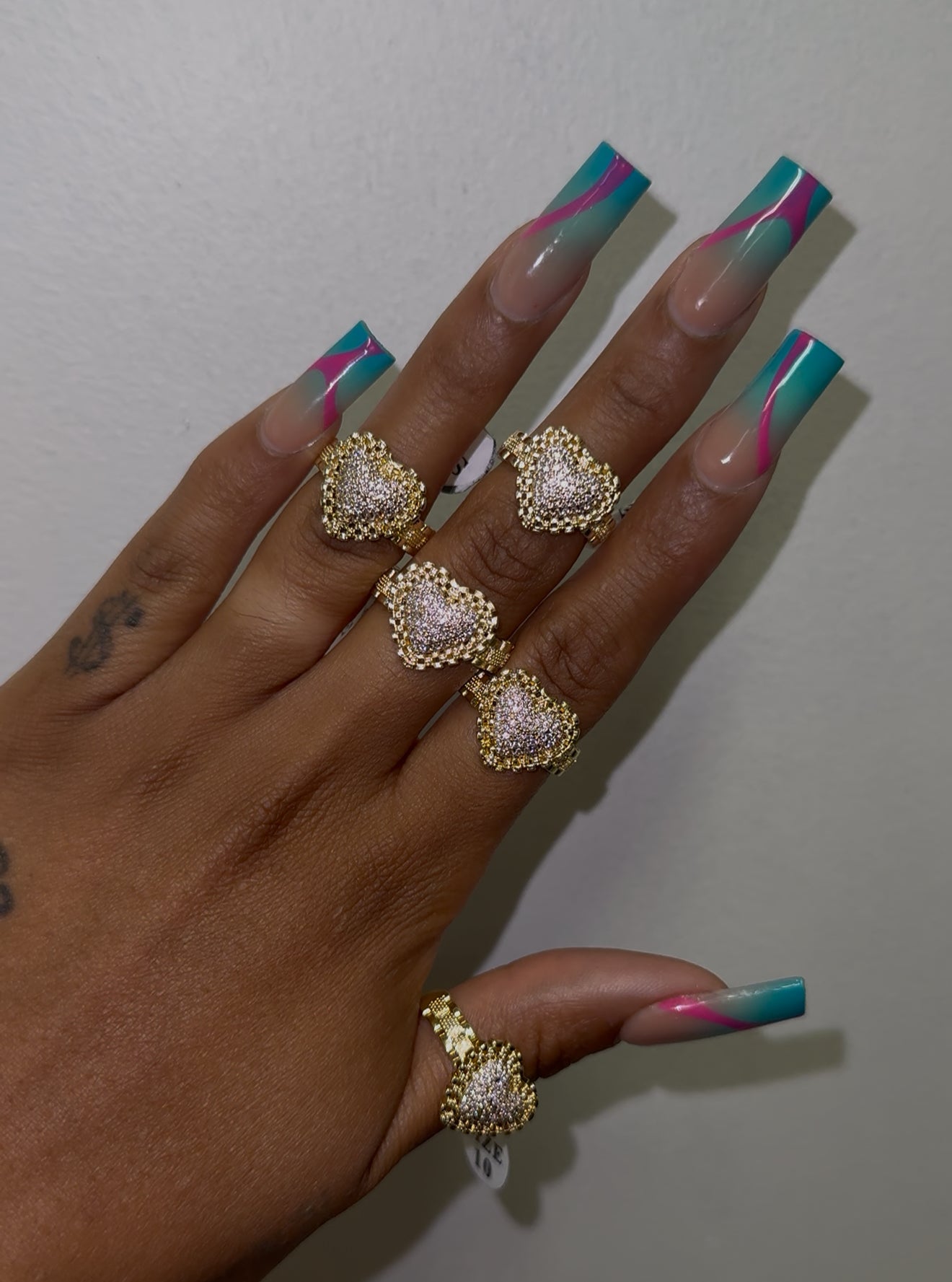 Heart Link Ring