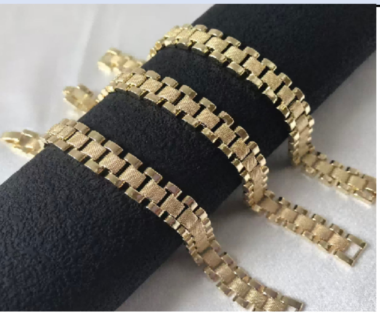 Diamond Cut Rolex Bracelet (pre order)