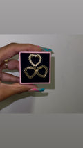 R Link Ring & Earrings