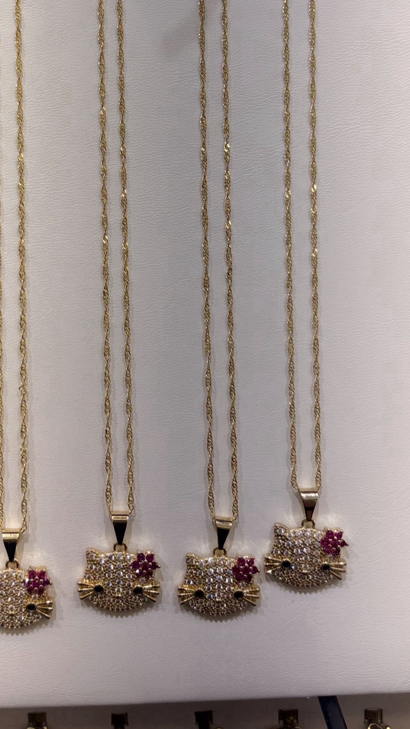 Hello K Necklace