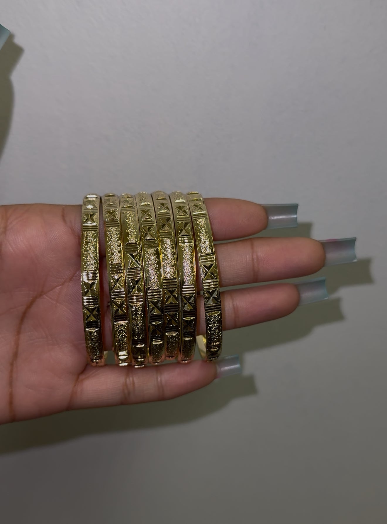 7 day Bangle set (Gold)