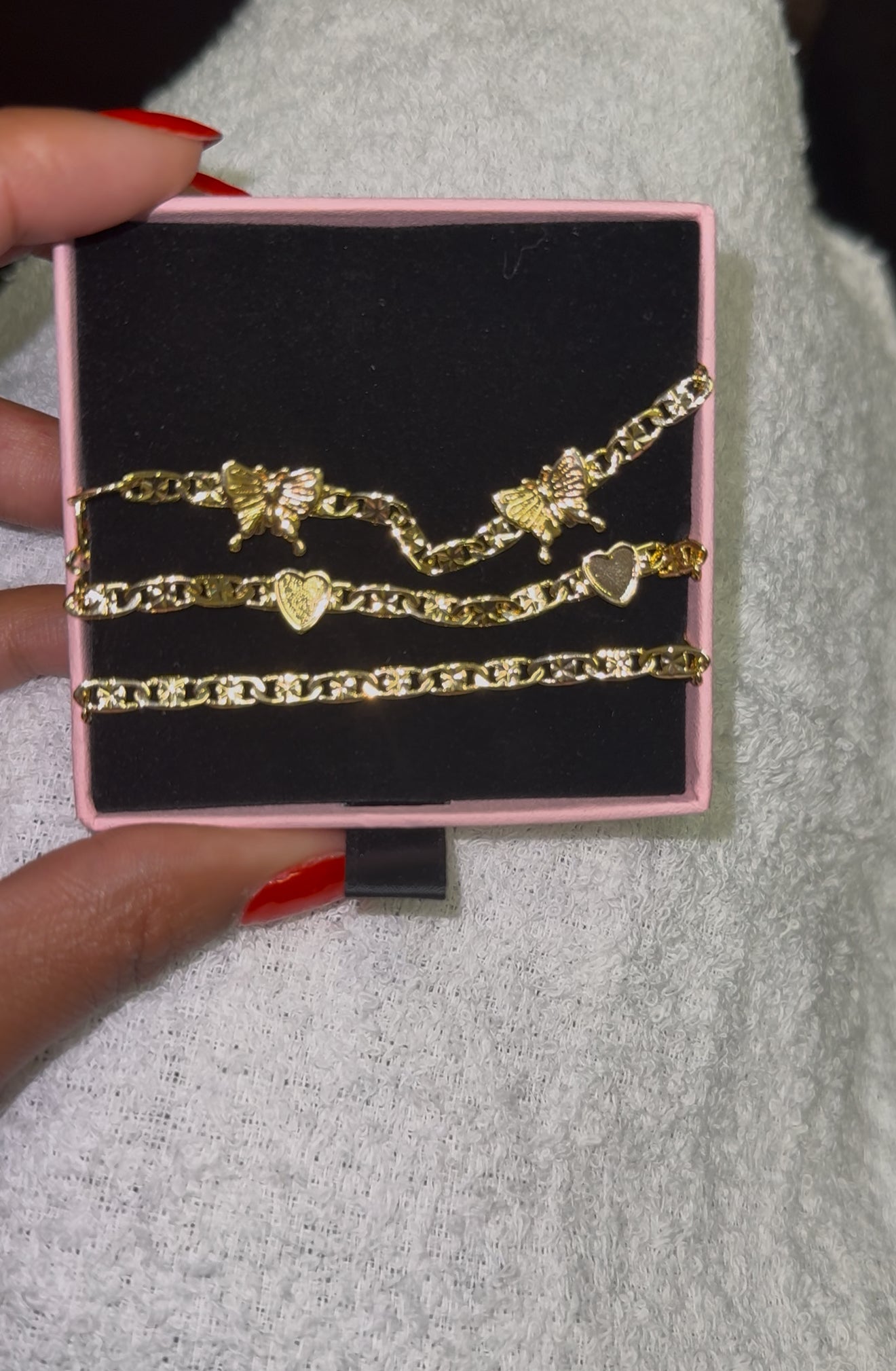 3pc Anklet set